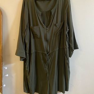 Torrid Green Romper
